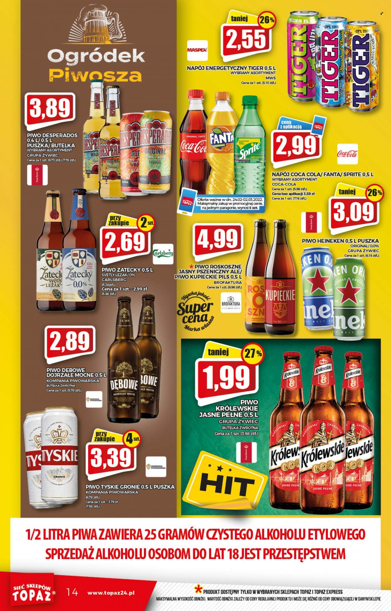 Gazetka Topaz - 24.02.2022 - 2.03.2022. Strona 14