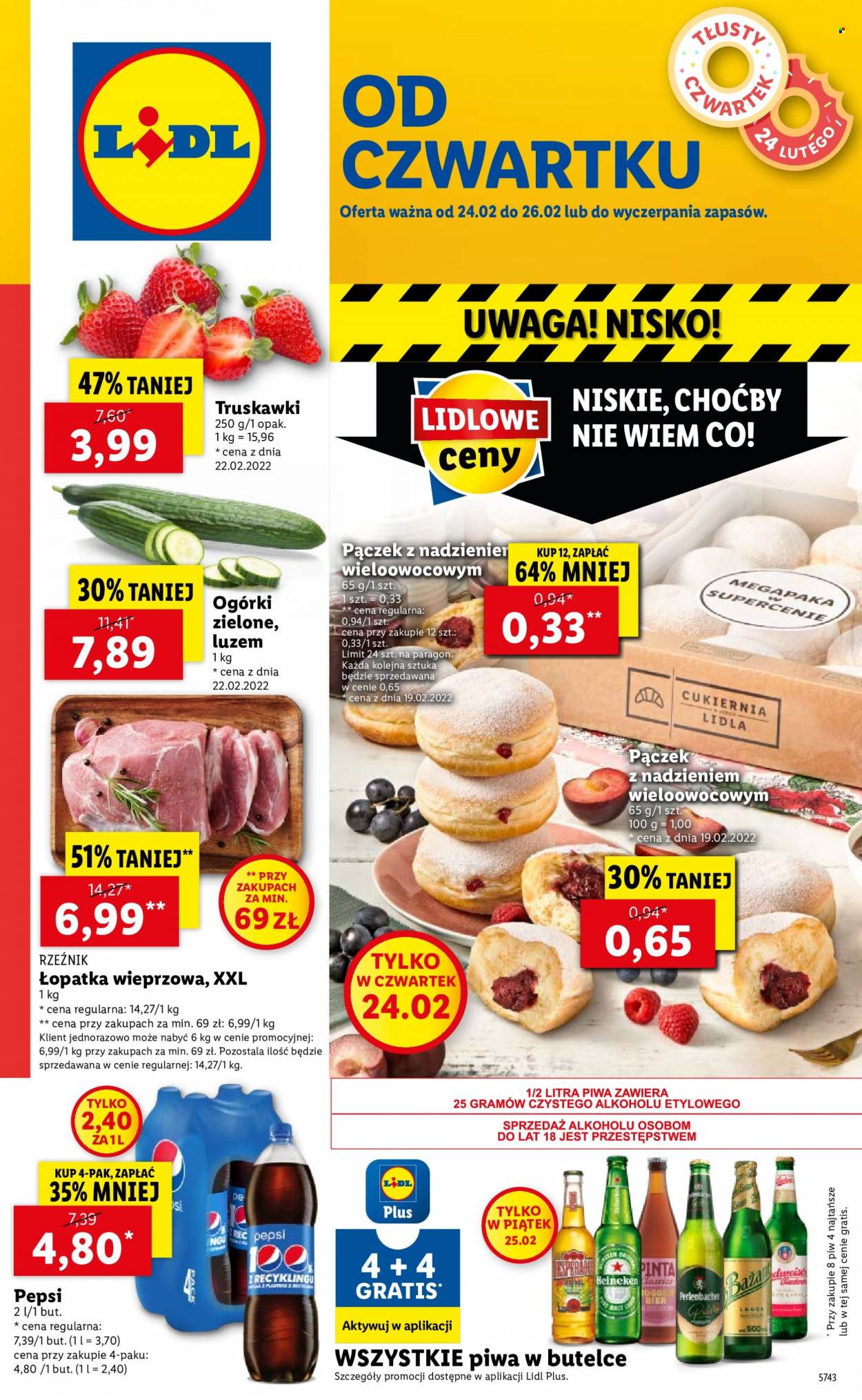 Gazetka Lidl - 24.02.2022 - 26.02.2022. Strona 1