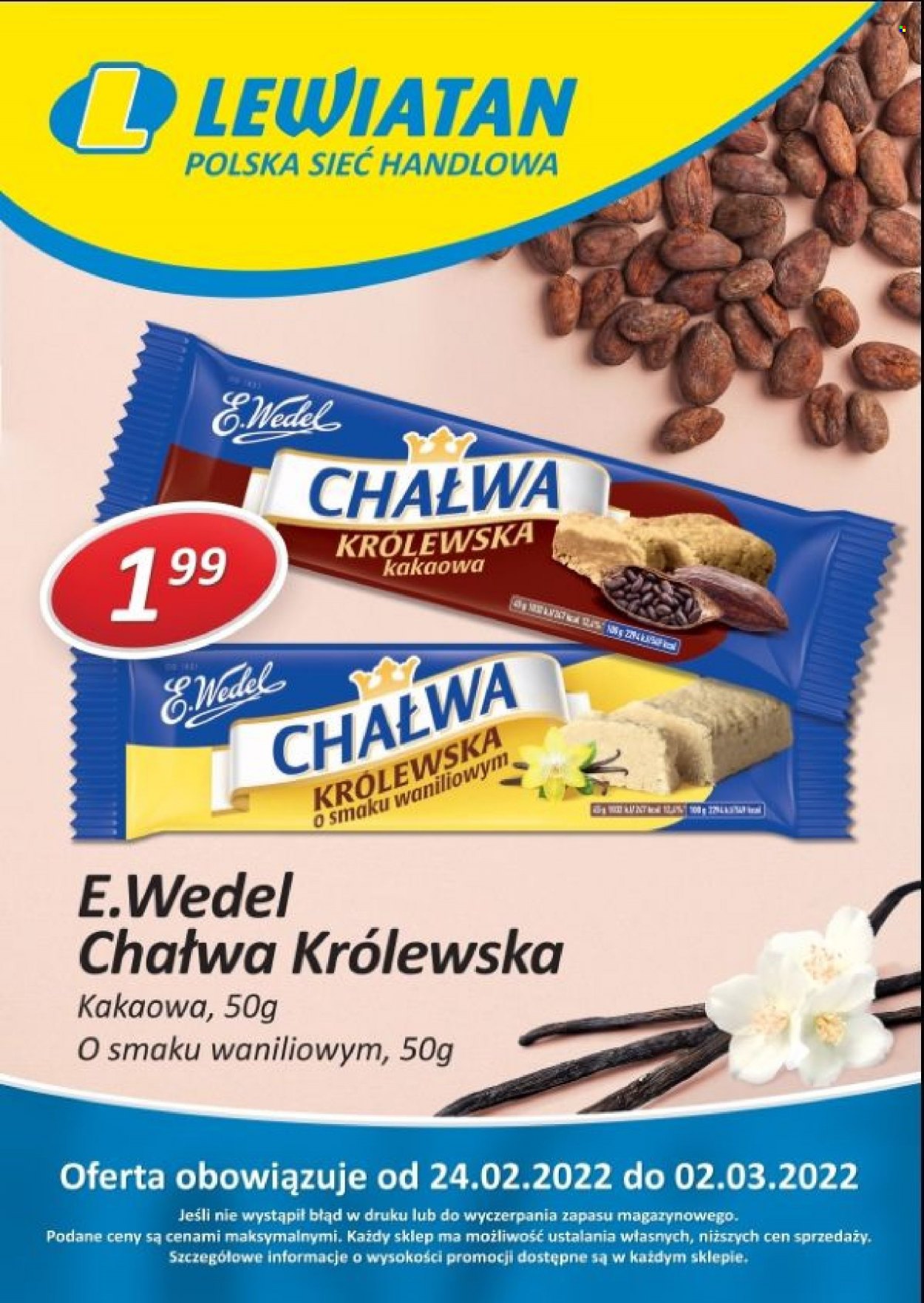 Gazetka Lewiatan - 24.02.2022 - 2.03.2022. Strona 1