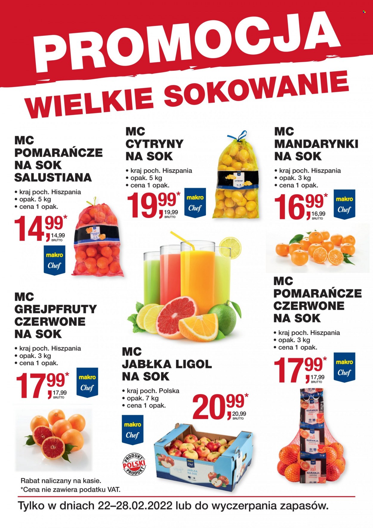 Gazetka Makro - 22.02.2022 - 28.02.2022. Strona 1