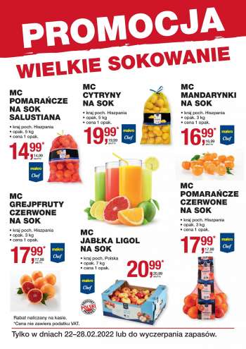 Gazetka Makro - 22.02.2022 - 28.02.2022.