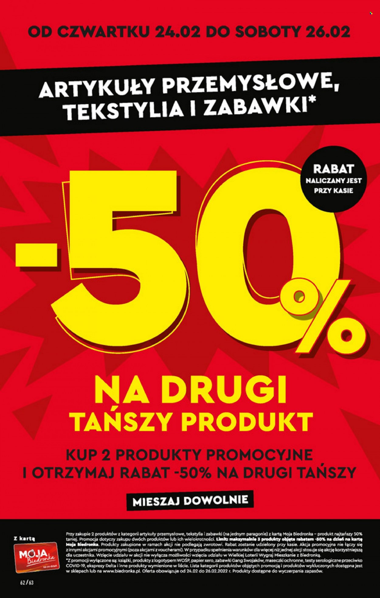 Gazetka Biedronka - 24.02.2022 - 2.03.2022. Strona 62