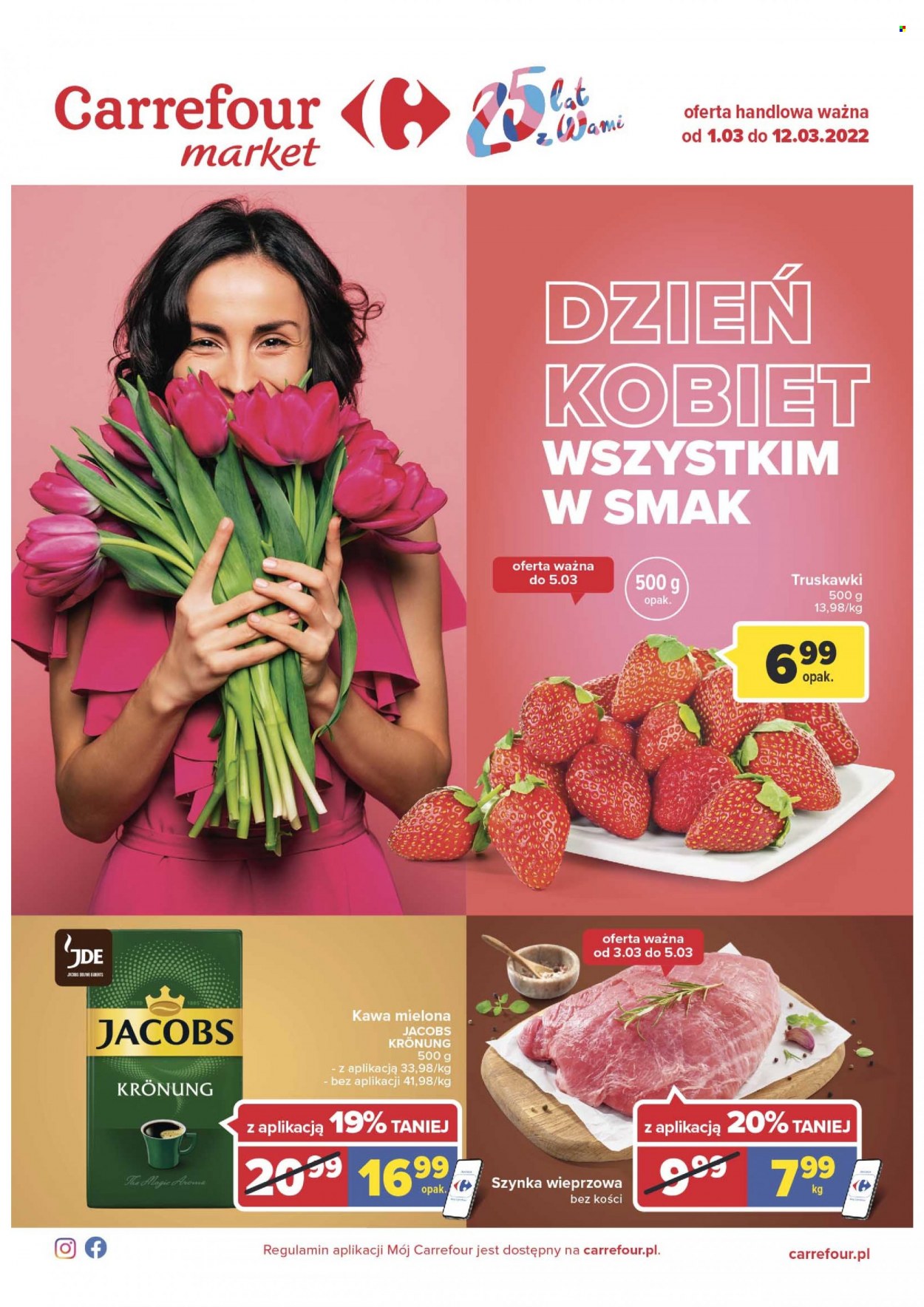 Gazetka Carrefour Market - 1.03.2022 - 12.03.2022. Strona 1