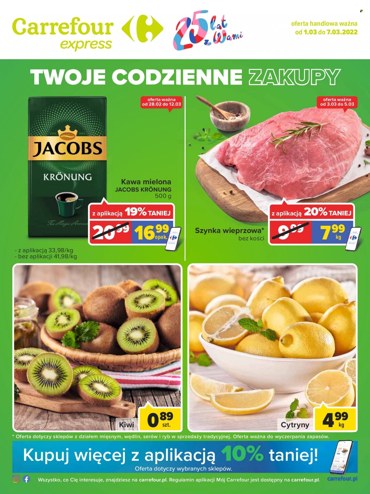 Gazetka Carrefour Express - 1.03.2022 - 7.03.2022. Strona 1
