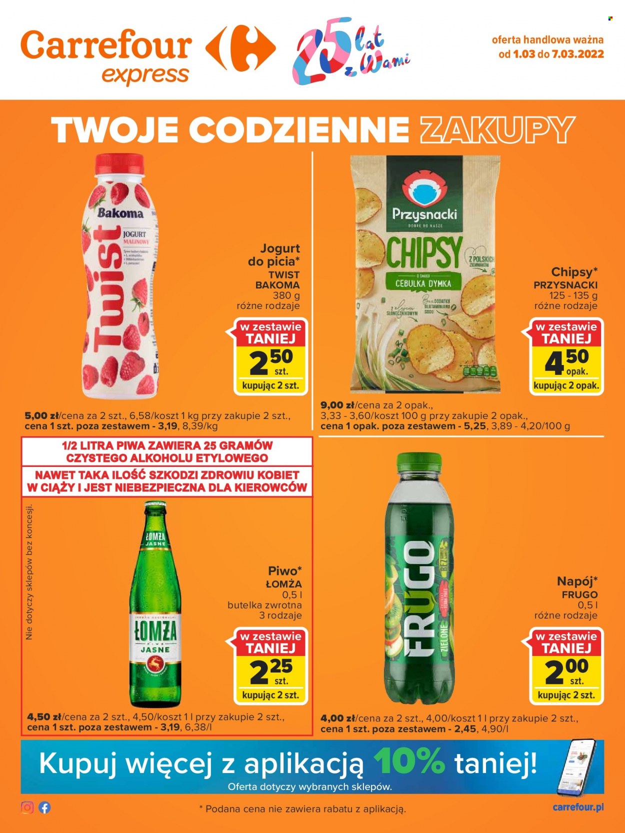 Gazetka Carrefour Express - 1.03.2022 - 7.03.2022. Strona 1