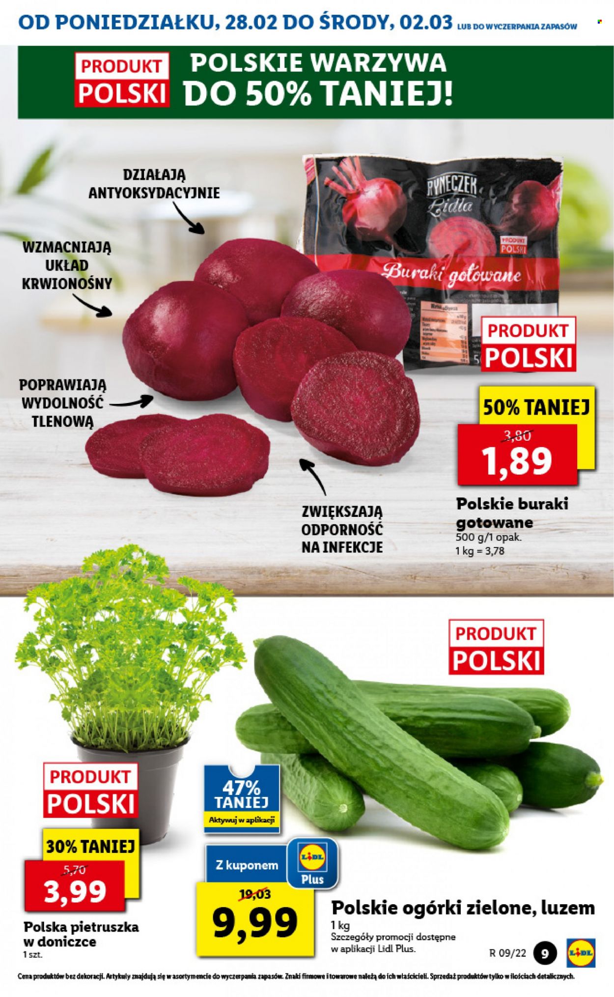 Gazetka Lidl - 28.02.2022 - 2.03.2022. Strona 9