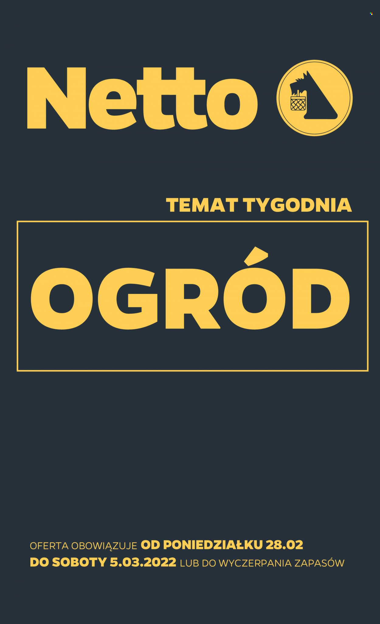 Gazetka Netto - 28.02.2022 - 5.03.2022. Strona 1