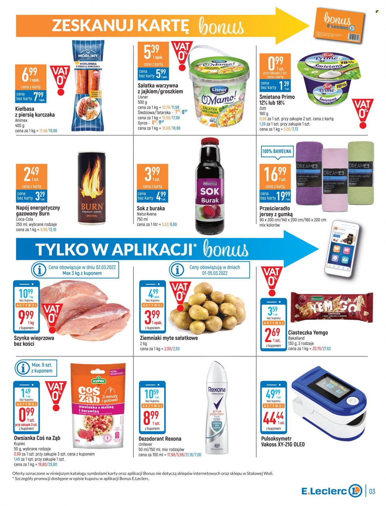 Gazetka E.Leclerc - 1.03.2022 - 12.03.2022. Strona 3