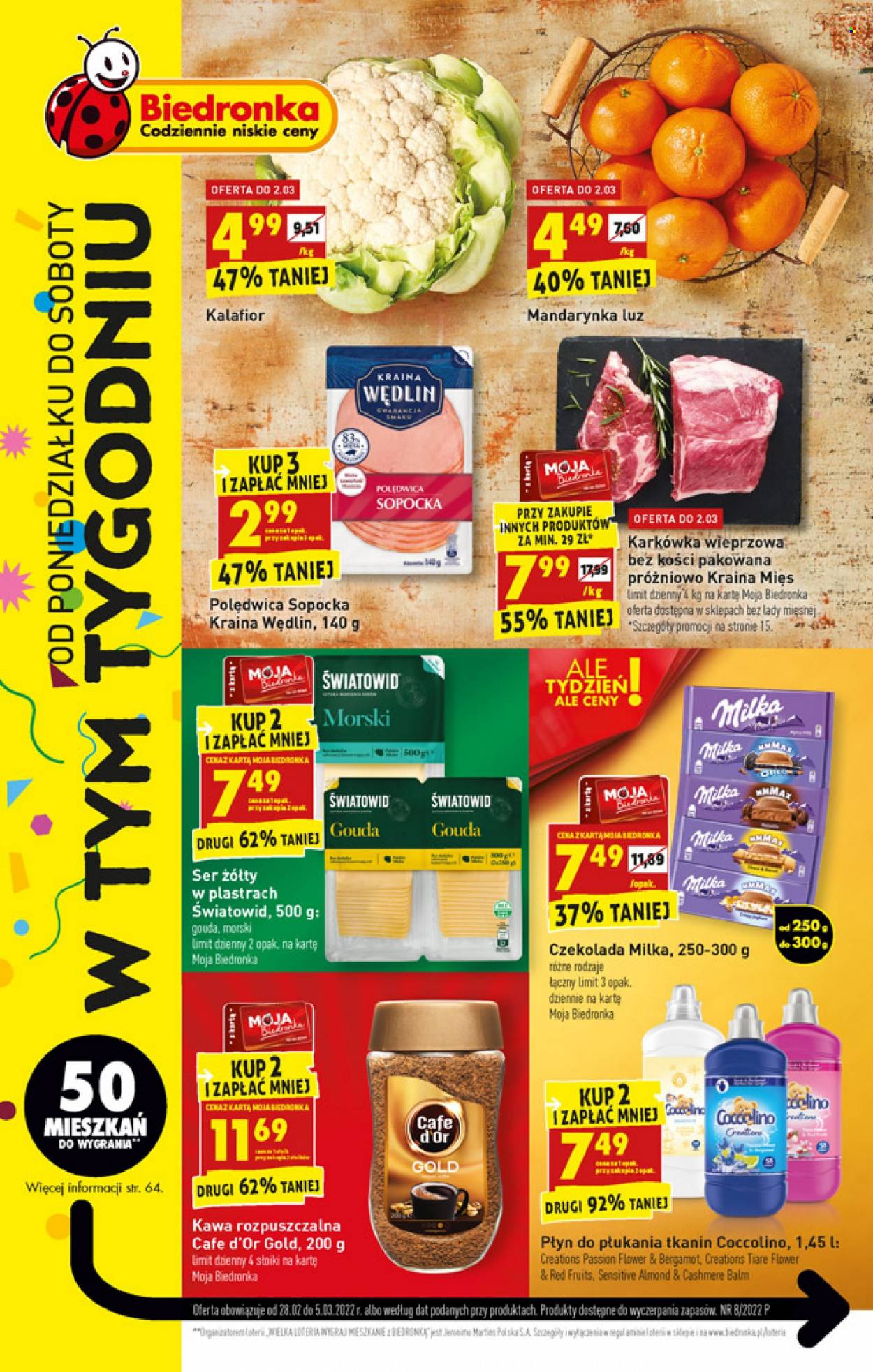 Gazetka Biedronka - 28.02.2022 - 5.03.2022. Strona 1