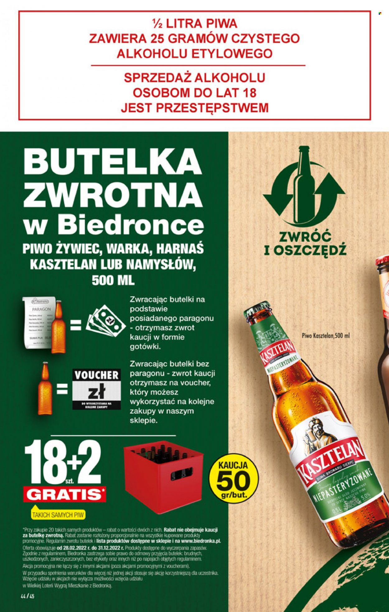 Gazetka Biedronka - 28.02.2022 - 5.03.2022. Strona 44