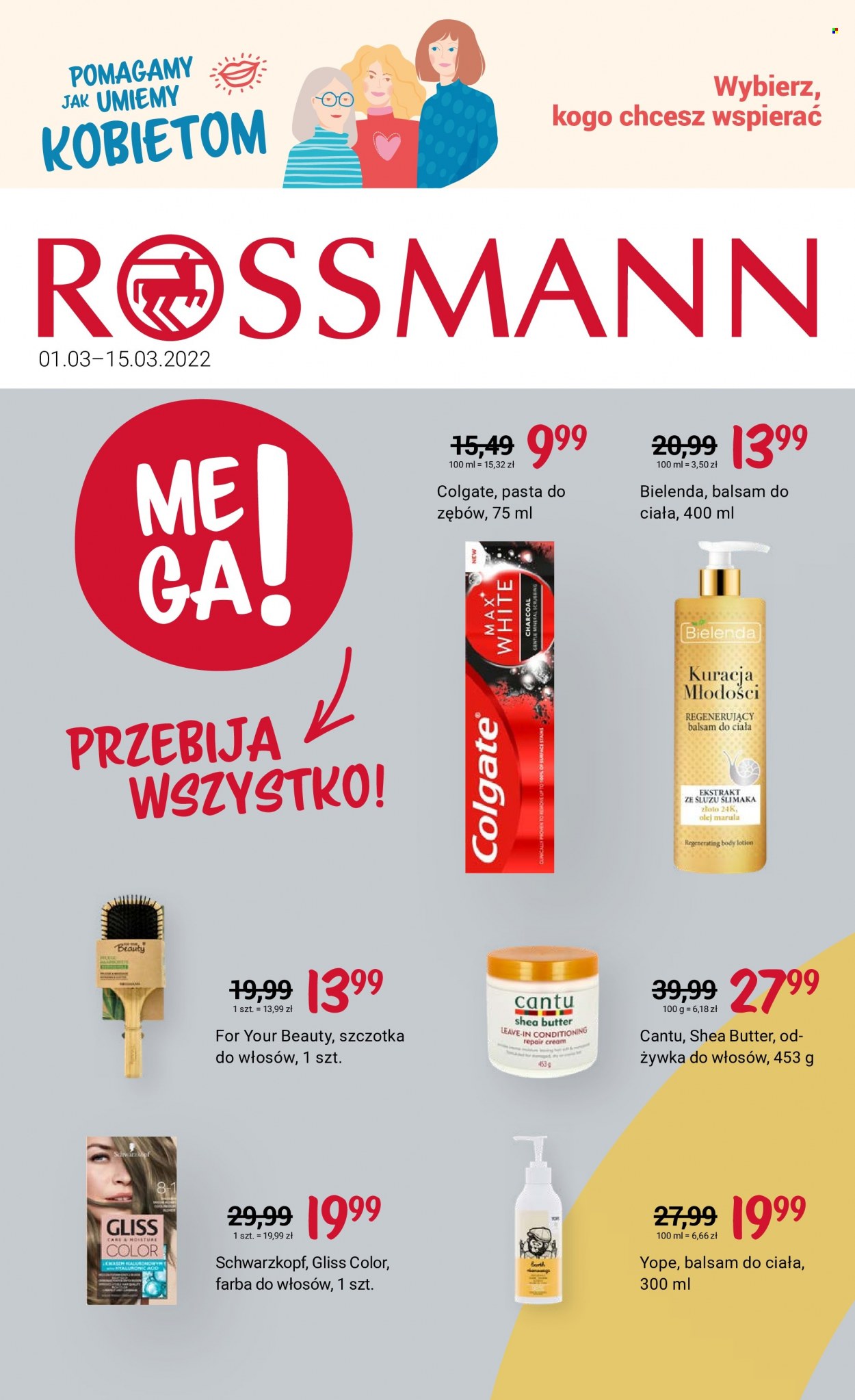 Gazetka Rossmann - 1.03.2022 - 15.03.2022. Strona 1
