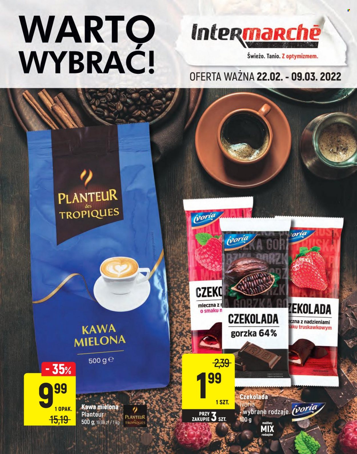 Gazetka Intermarché - 22.02.2022 - 9.03.2022. Strona 1