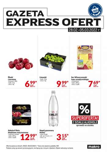 Gazetka Makro - 28.02.2022 - 5.03.2022.