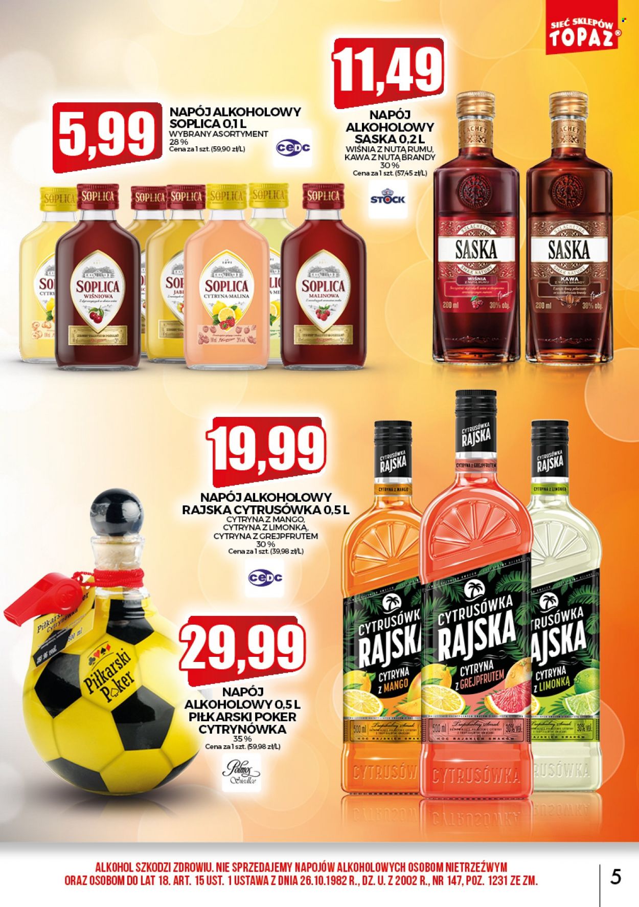 Gazetka Topaz - 1.03.2022 - 31.03.2022. Strona 5