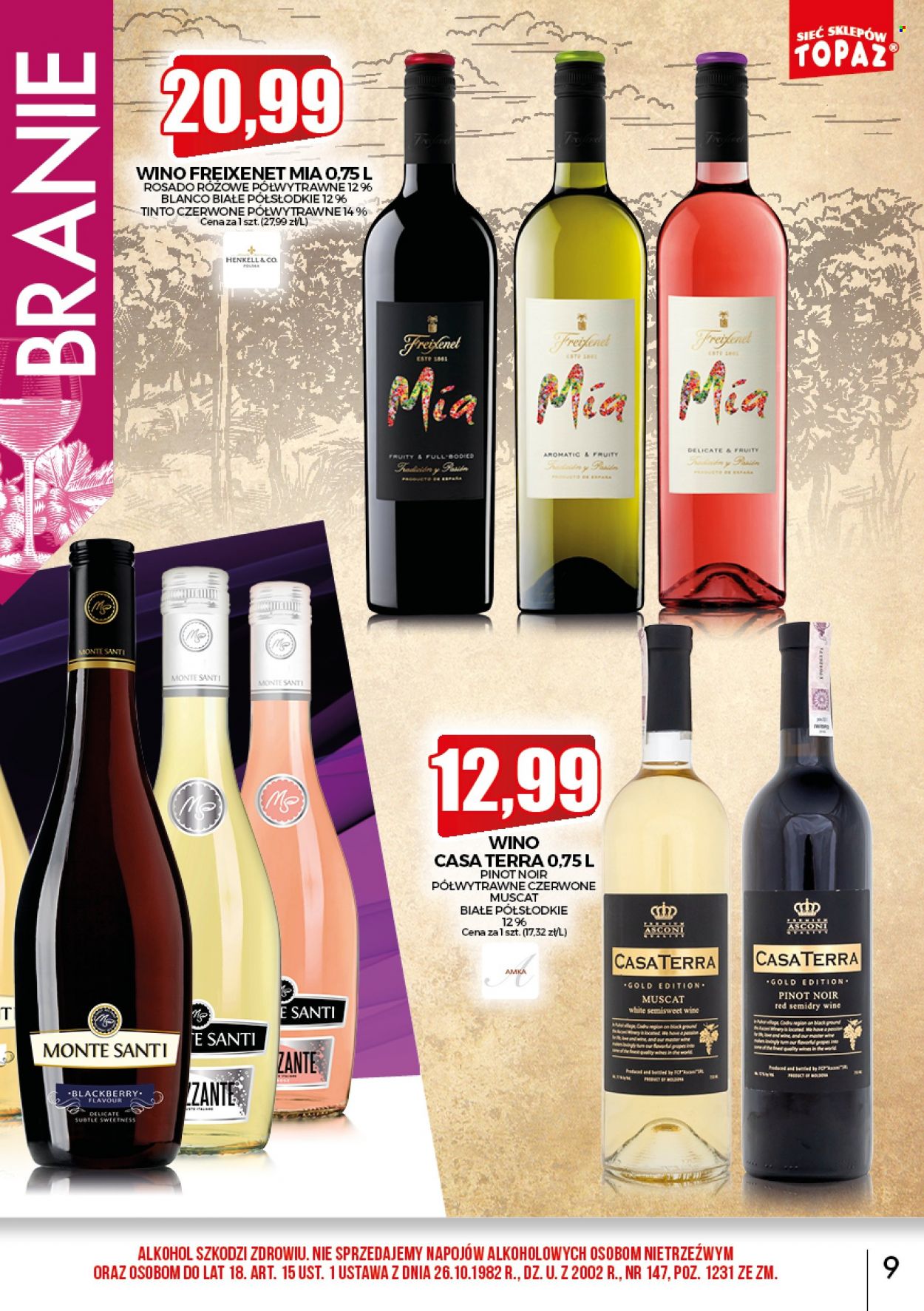 Gazetka Topaz - 1.03.2022 - 31.03.2022. Strona 9