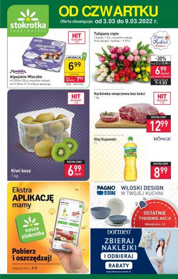 Gazetka Stokrotka Supermarket - 3.03.2022 - 9.03.2022.