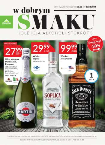 Gazetka Stokrotka Supermarket - 3.03.2022 - 30.03.2022.
