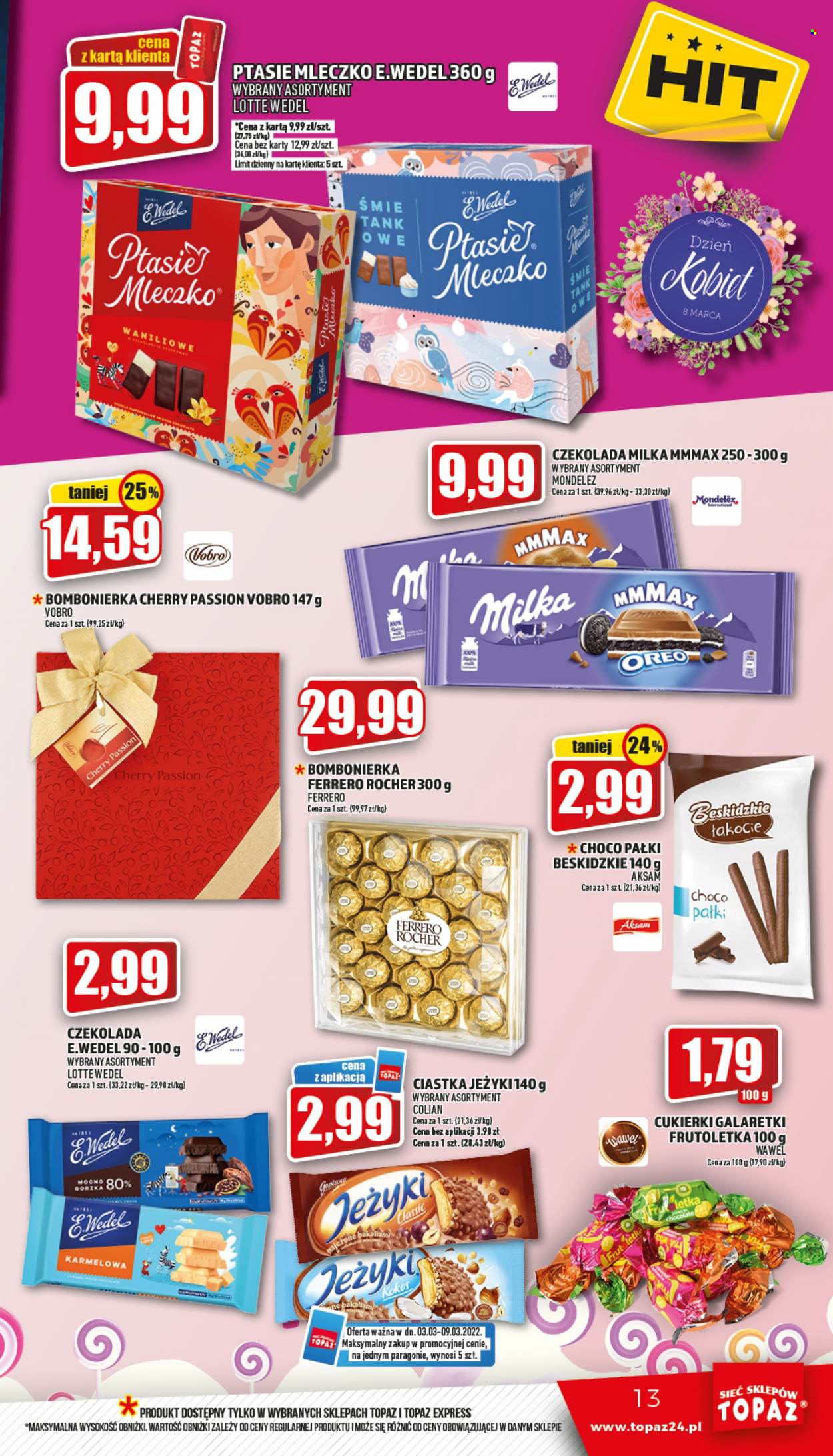 Gazetka Topaz - 3.03.2022 - 9.03.2022. Strona 13