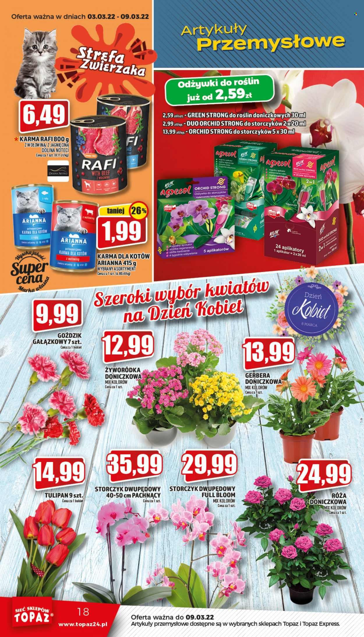 Gazetka Topaz - 3.03.2022 - 9.03.2022. Strona 18