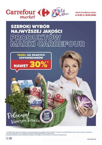 Gazetka Carrefour Market - 8.03.2022 - 19.03.2022.