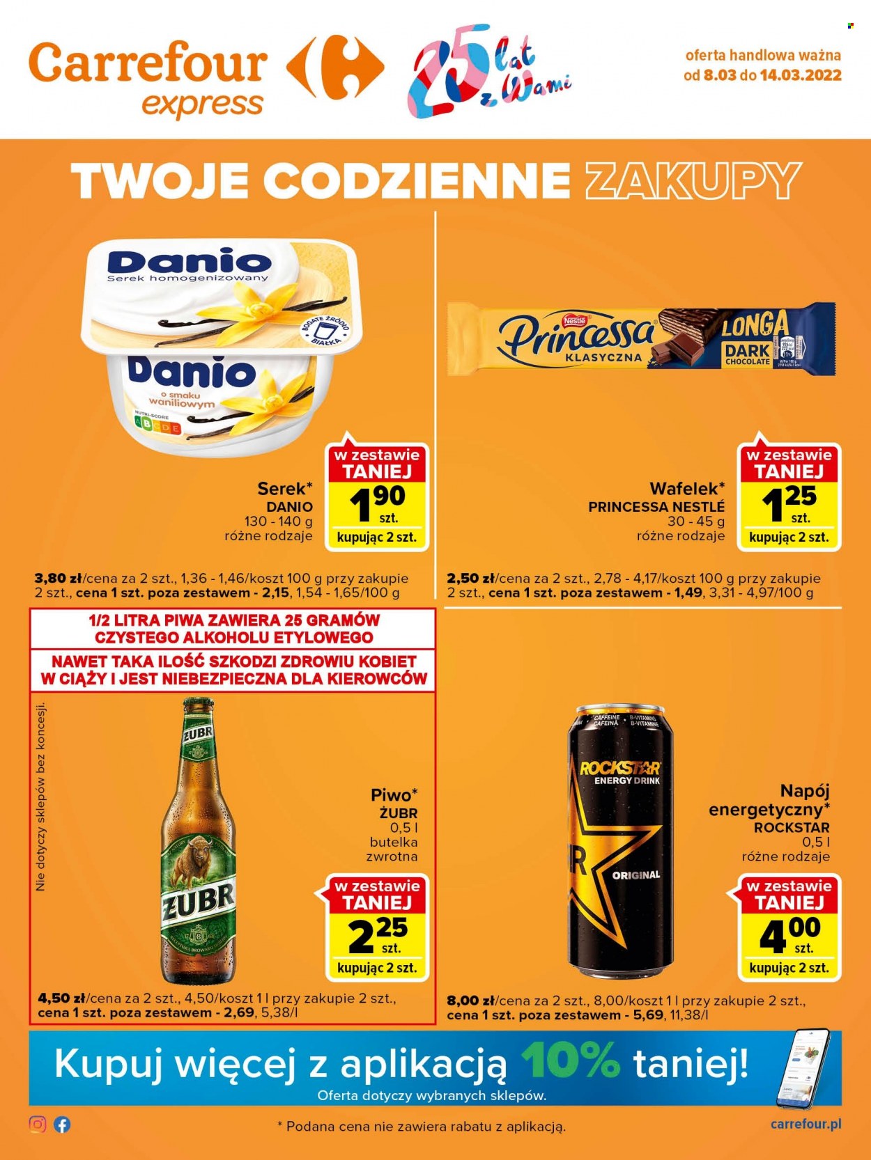 Gazetka Carrefour Express - 8.03.2022 - 14.03.2022. Strona 1