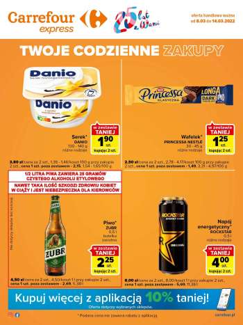 Gazetka Carrefour Express - 8.03.2022 - 14.03.2022.