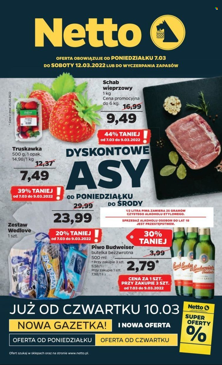 Gazetka Netto - 7.03.2022 - 12.03.2022. Strona 1