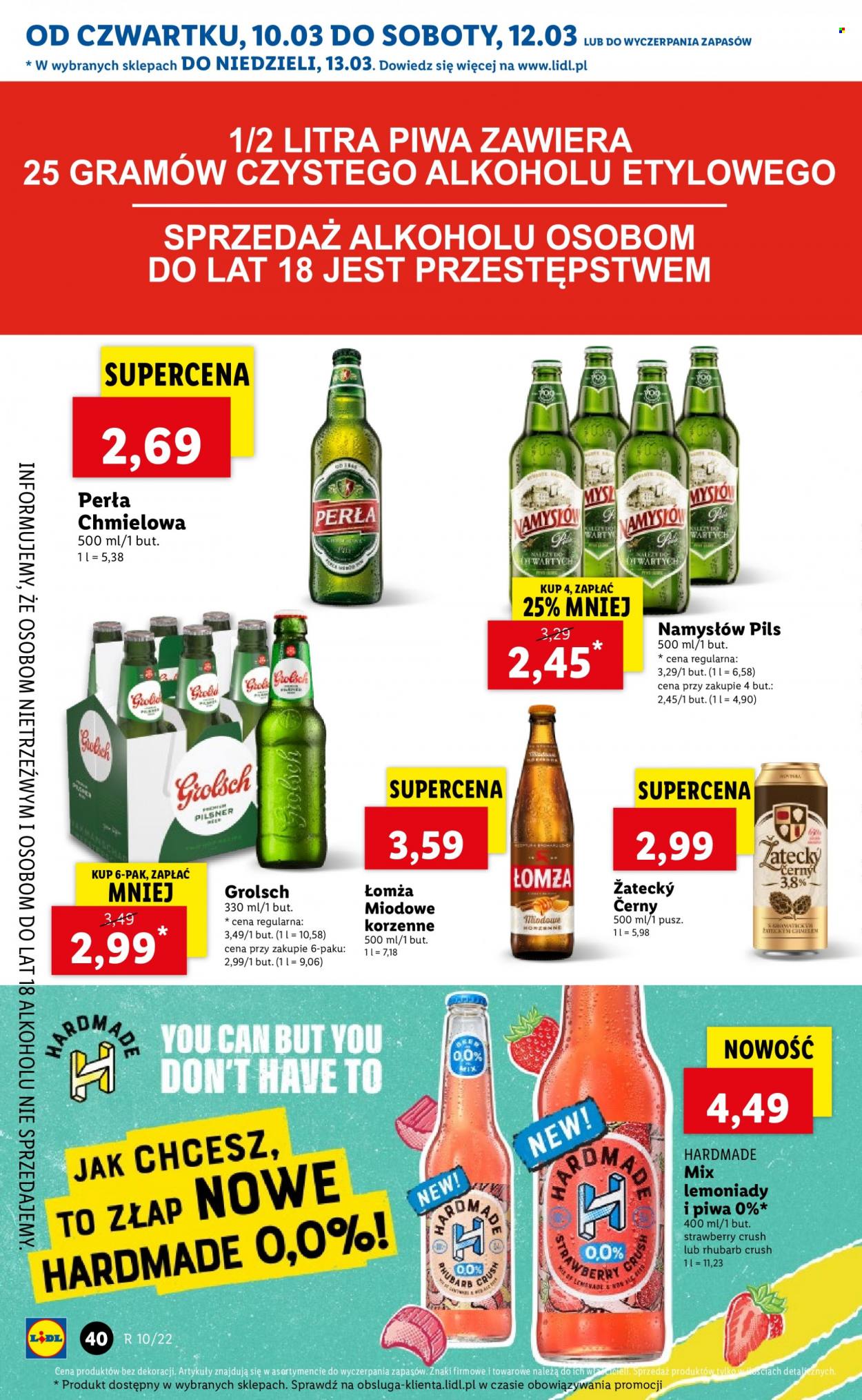 Gazetka Lidl - 10.03.2022 - 13.03.2022. Strona 40