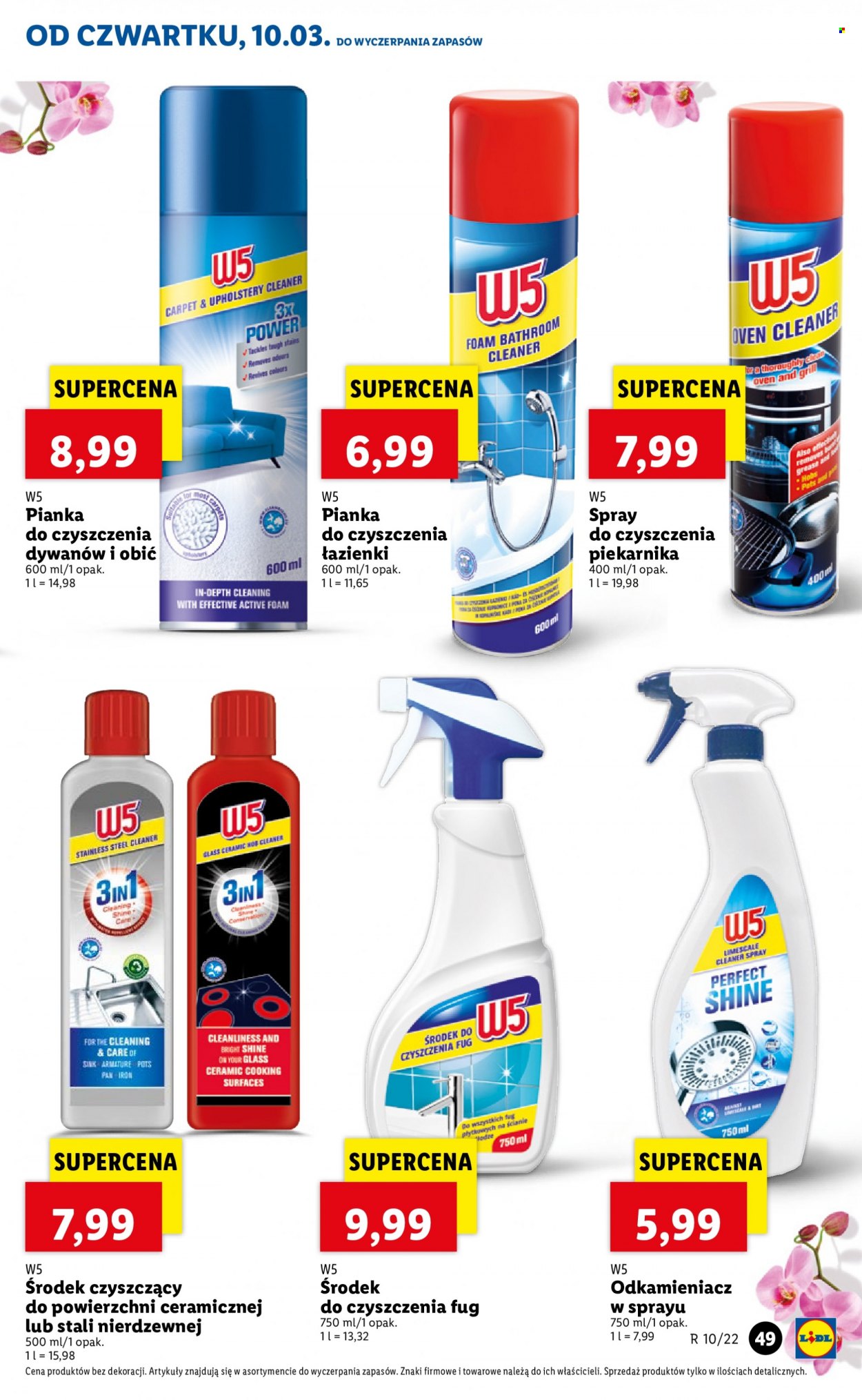 Gazetka Lidl - 10.03.2022 - 13.03.2022. Strona 49