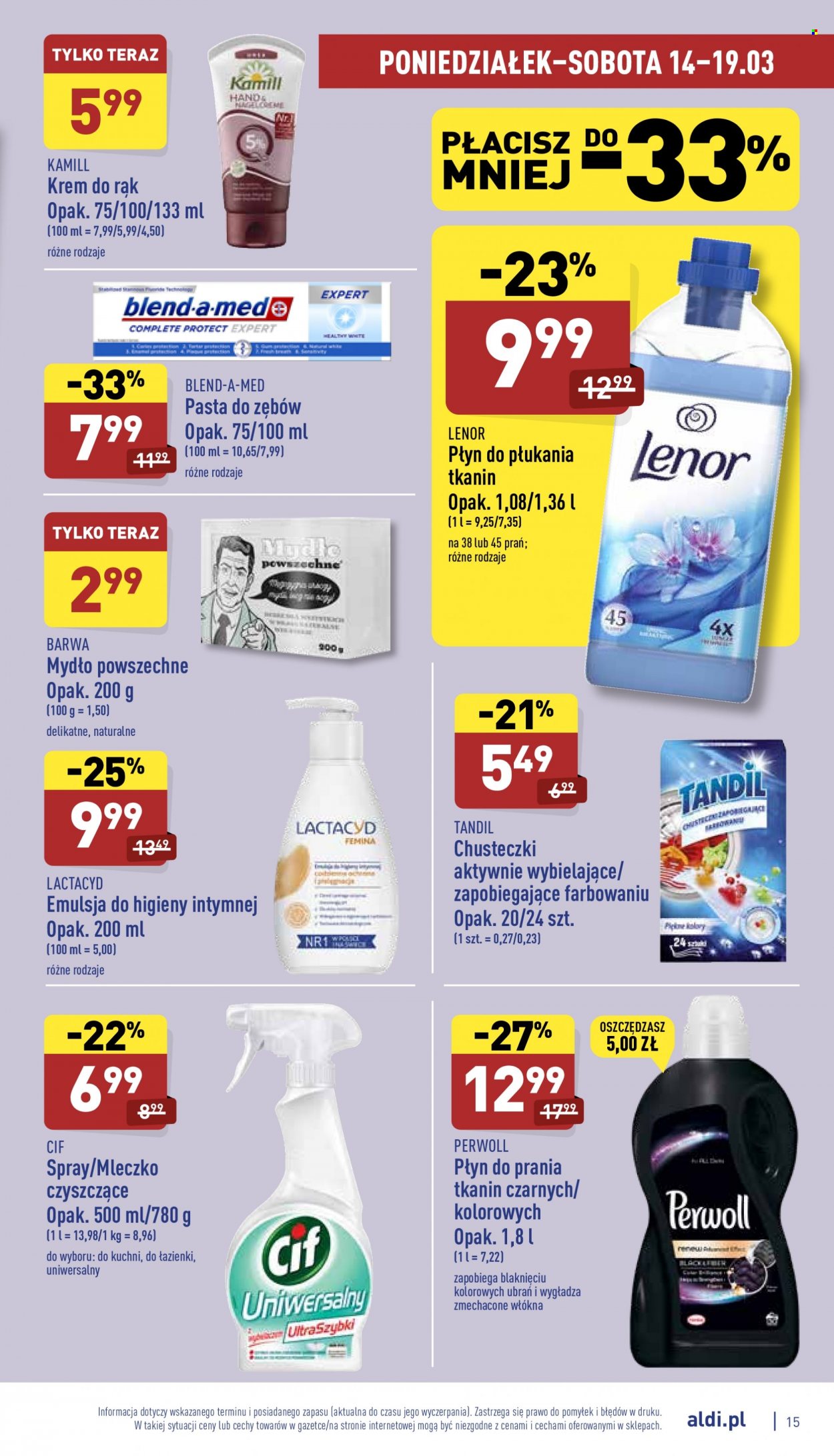 Gazetka ALDI - 14.03.2022 - 19.03.2022. Strona 15