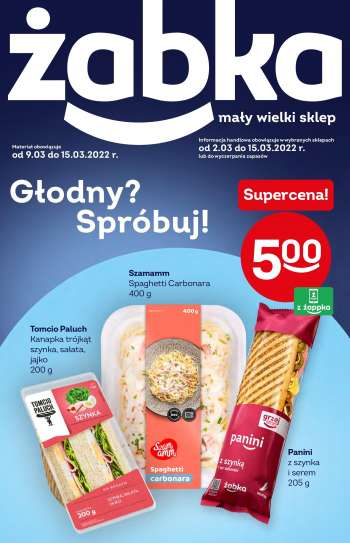 Gazetka Żabka - 2.03.2022 - 15.03.2022.