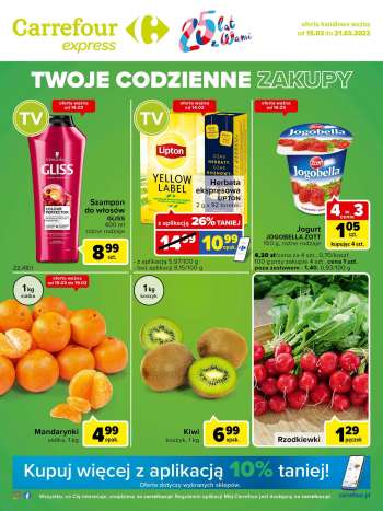 Gazetka Carrefour Express - 15.03.2022 - 21.03.2022.
