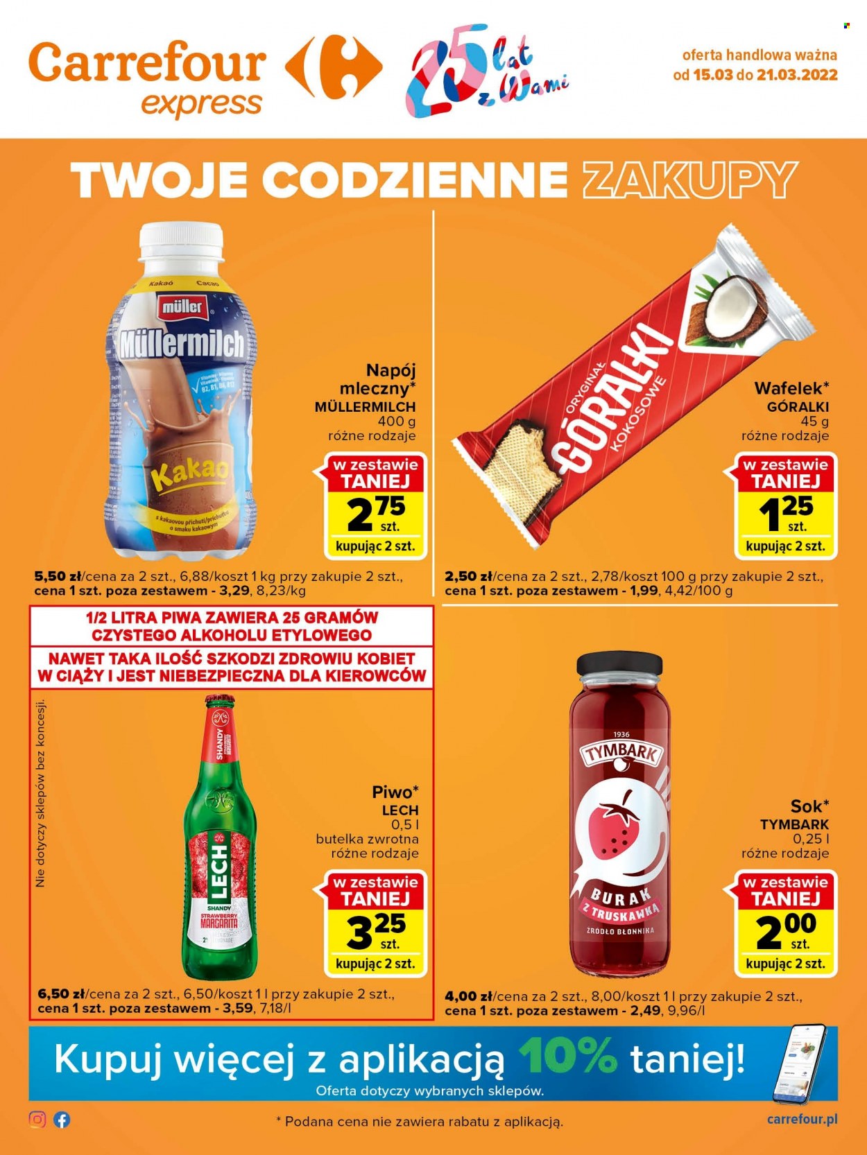 Gazetka Carrefour Express - 15.03.2022 - 21.03.2022. Strona 1