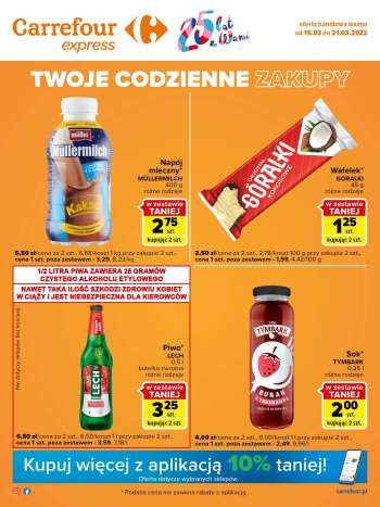Gazetka Carrefour Express - 15.03.2022 - 21.03.2022.