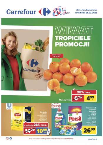 Gazetka Carrefour - 15.03.2022 - 26.03.2022.