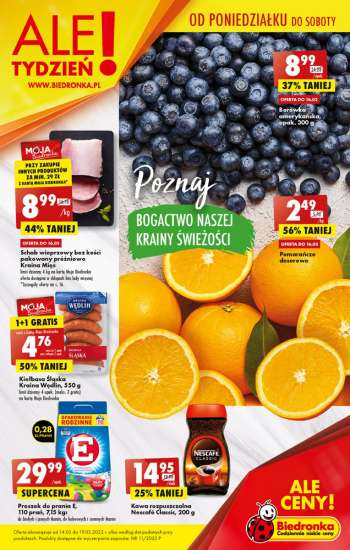 Gazetka Biedronka - 14.03.2022 - 19.03.2022.