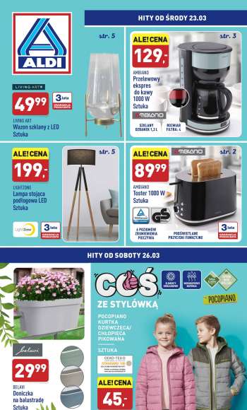 Gazetka ALDI - 23.03.2022 - 26.03.2022.