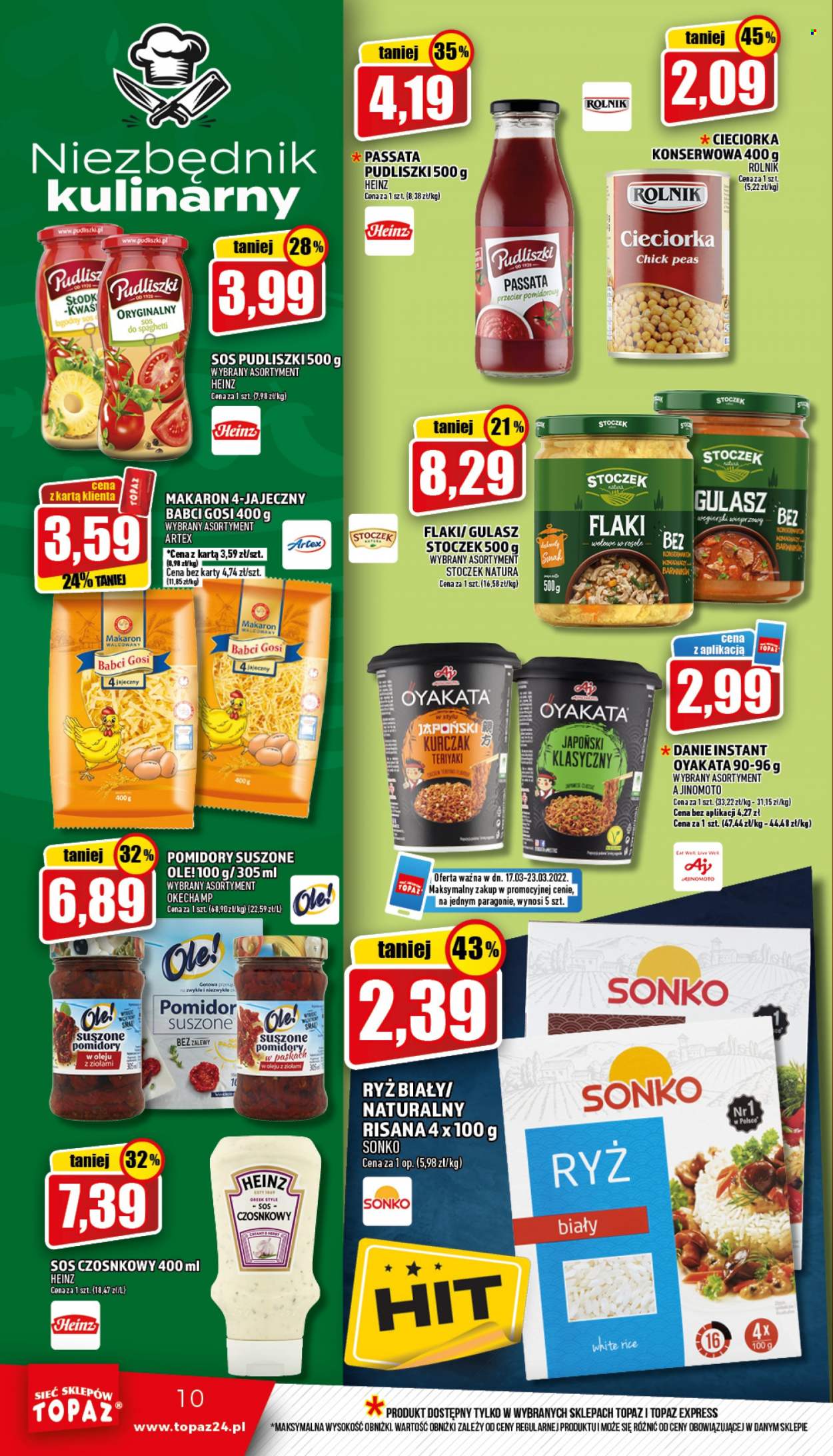 Gazetka Topaz - 17.03.2022 - 23.03.2022. Strona 10