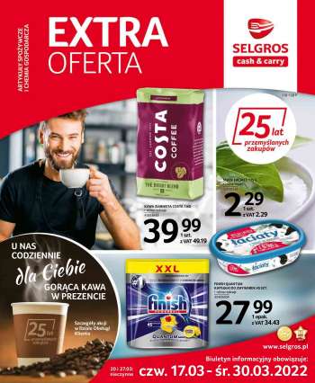 Gazetka Selgros - 17.03.2022 - 30.03.2022.