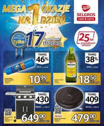 Gazetka Selgros - 17.03.2022 - 30.03.2022.