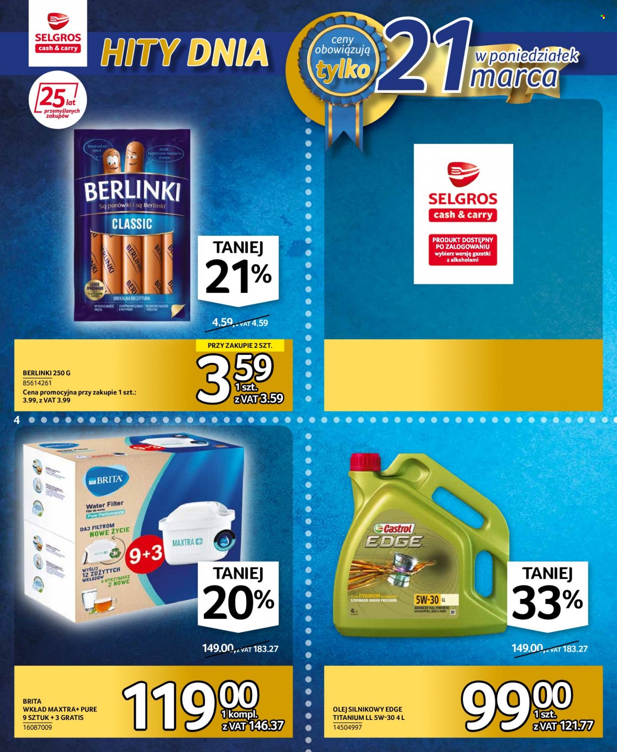 Gazetka Selgros - 17.03.2022 - 30.03.2022. Strona 4