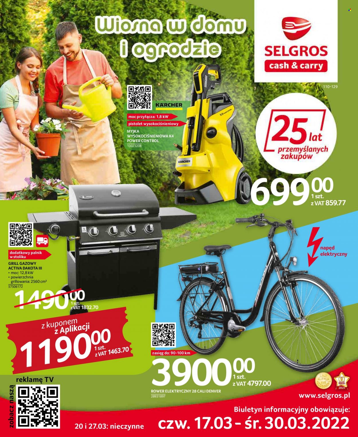 Gazetka Selgros - 17.03.2022 - 30.03.2022. Strona 1