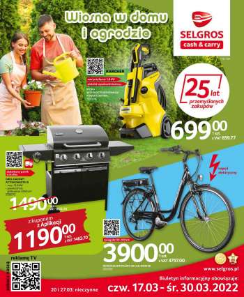 Gazetka Selgros - 17.03.2022 - 30.03.2022.