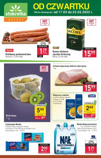 Gazetka Stokrotka Market - 17.03.2022 - 23.03.2022.