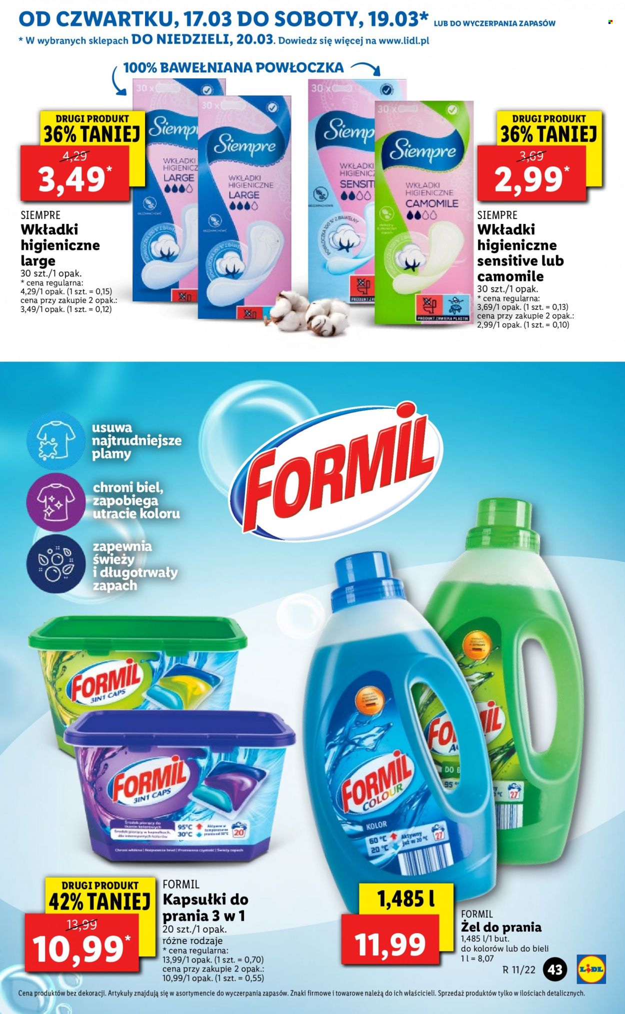 Gazetka Lidl - 17.03.2022 - 20.03.2022. Strona 43