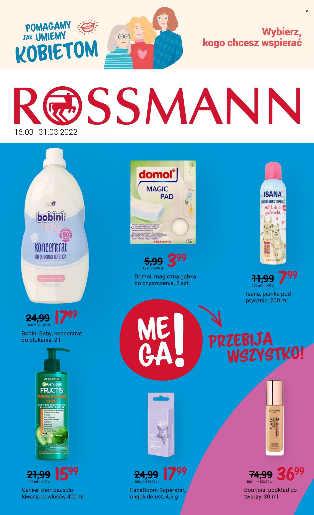 Gazetka Rossmann - 16.03.2022 - 31.03.2022. Strona 1