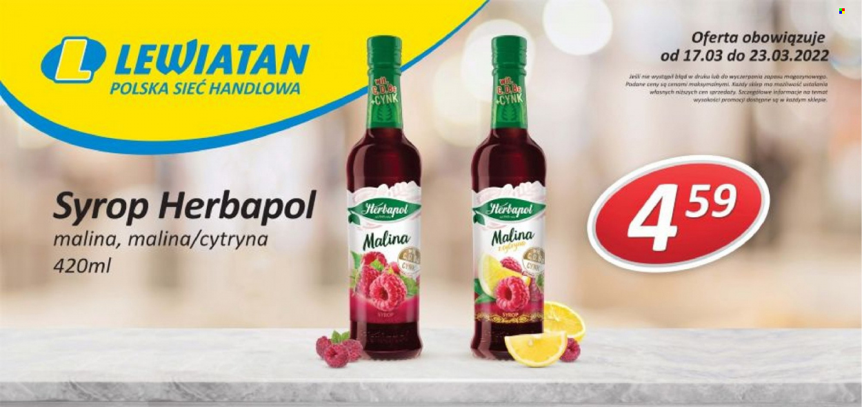 Gazetka Lewiatan - 17.03.2022 - 23.03.2022. Strona 3