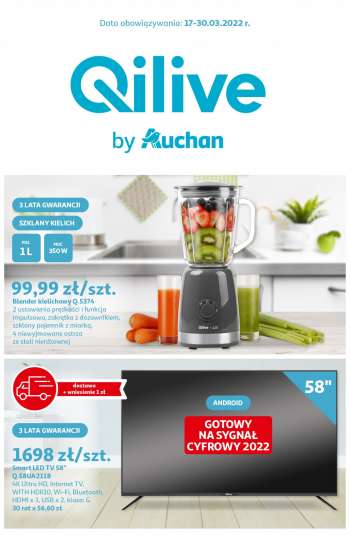 Gazetka Auchan - 17.03.2022 - 30.03.2022.