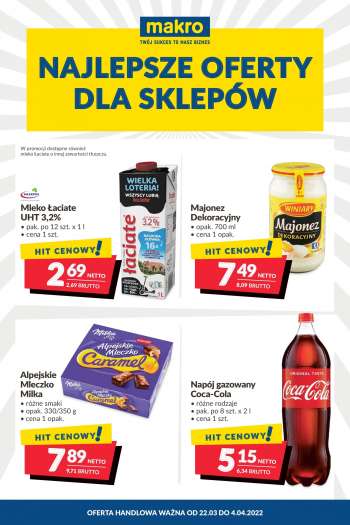 Gazetka Makro - 22.03.2022 - 4.04.2022.