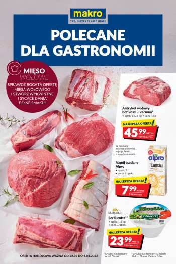 Gazetka Makro - 22.03.2022 - 4.04.2022.